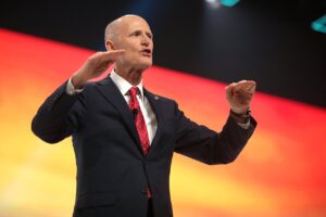 Sen. Rick Scott Urges Americans to ‘Stop Buying Anything Made in Communist China — Buy American Instead!’ Sen Rick Scott of Florida